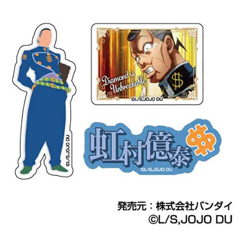『ジョジョの奇妙な冒険 ダイヤモンドは砕けない』デバイスステッカー  彩色影絵【BOX】